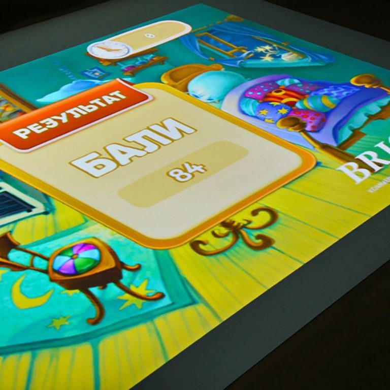 Каталог інтерактивних вправ інтерактивної підлоги